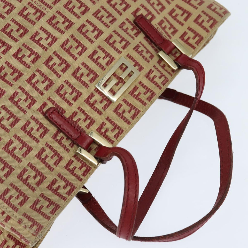 FENDI zucchino canvas hand bag