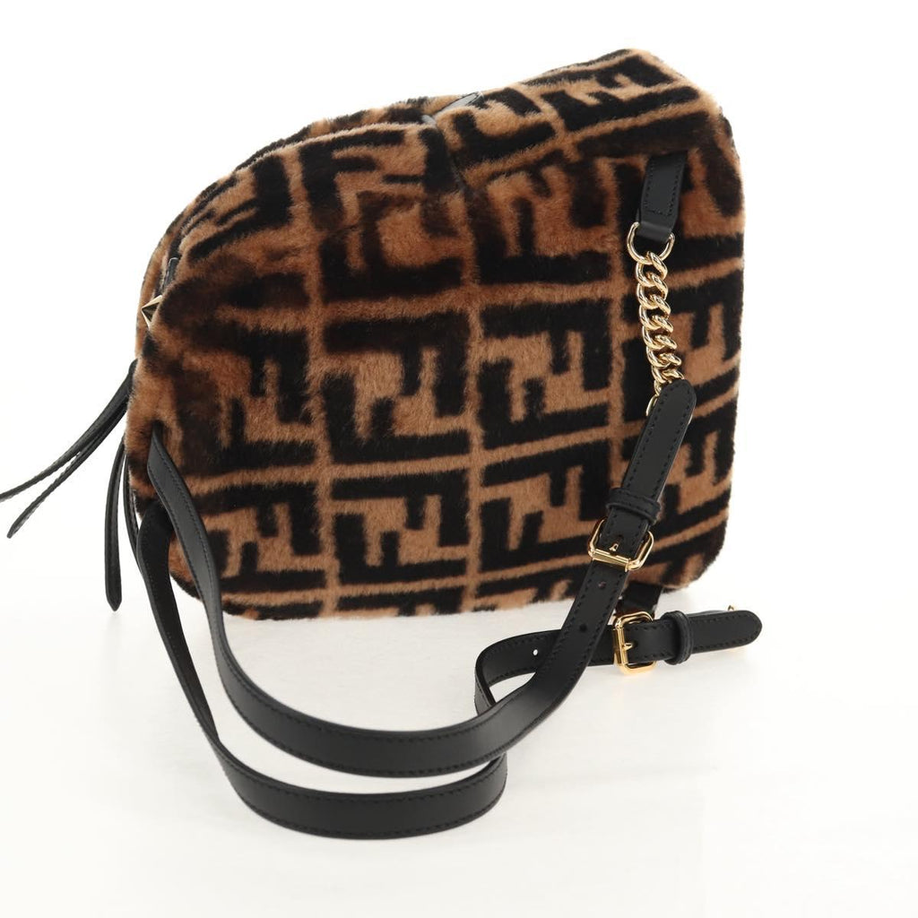FENDI zucca canvas zainomini backpack brown