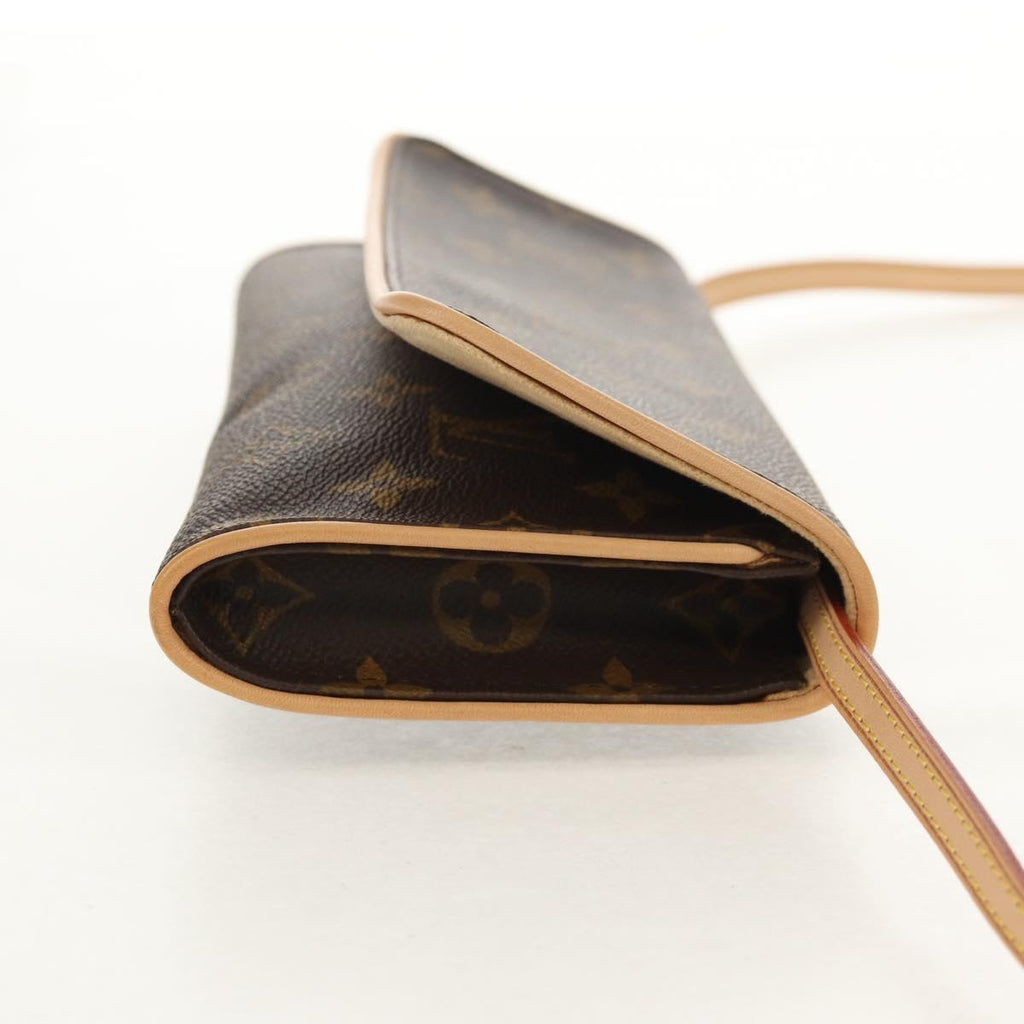 LOUIS VUITTON monogram pochette twin GM shoulder bag