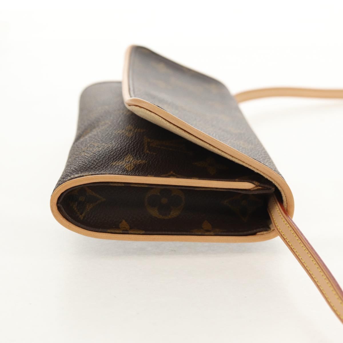 LOUIS VUITTON monogram pochette twin GM shoulder bag