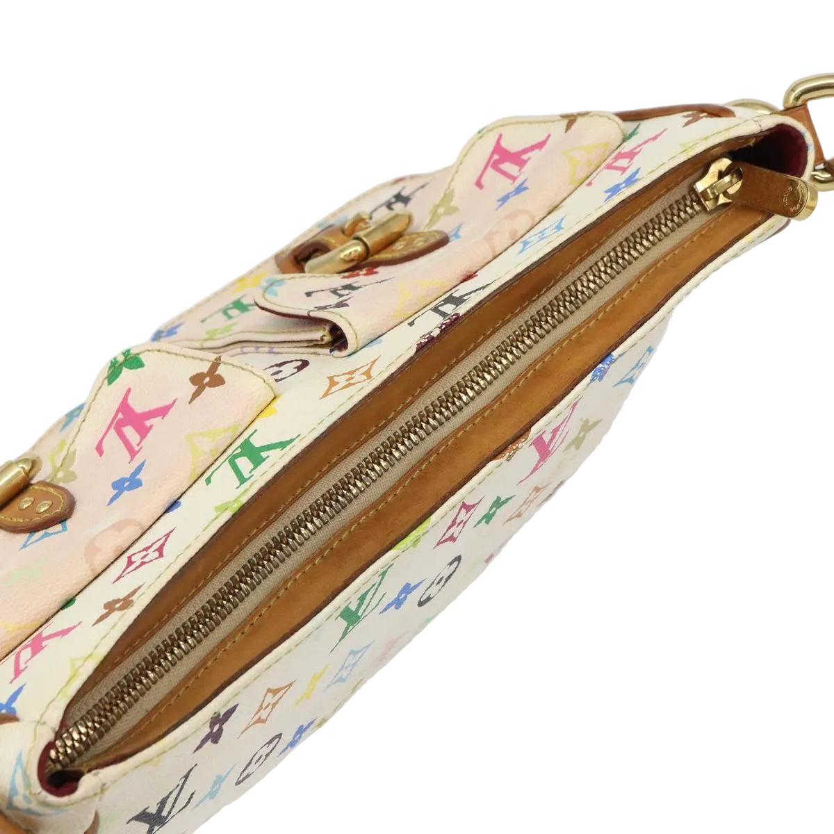 LOUIS VUITTON monogram multicolor lodge GM shoulder bag