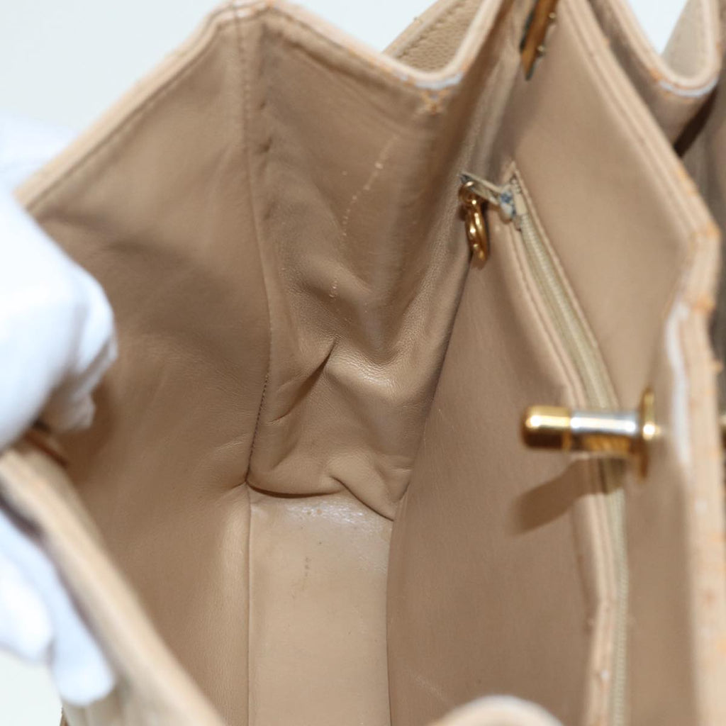 CHANEL calf skin shoulder bag