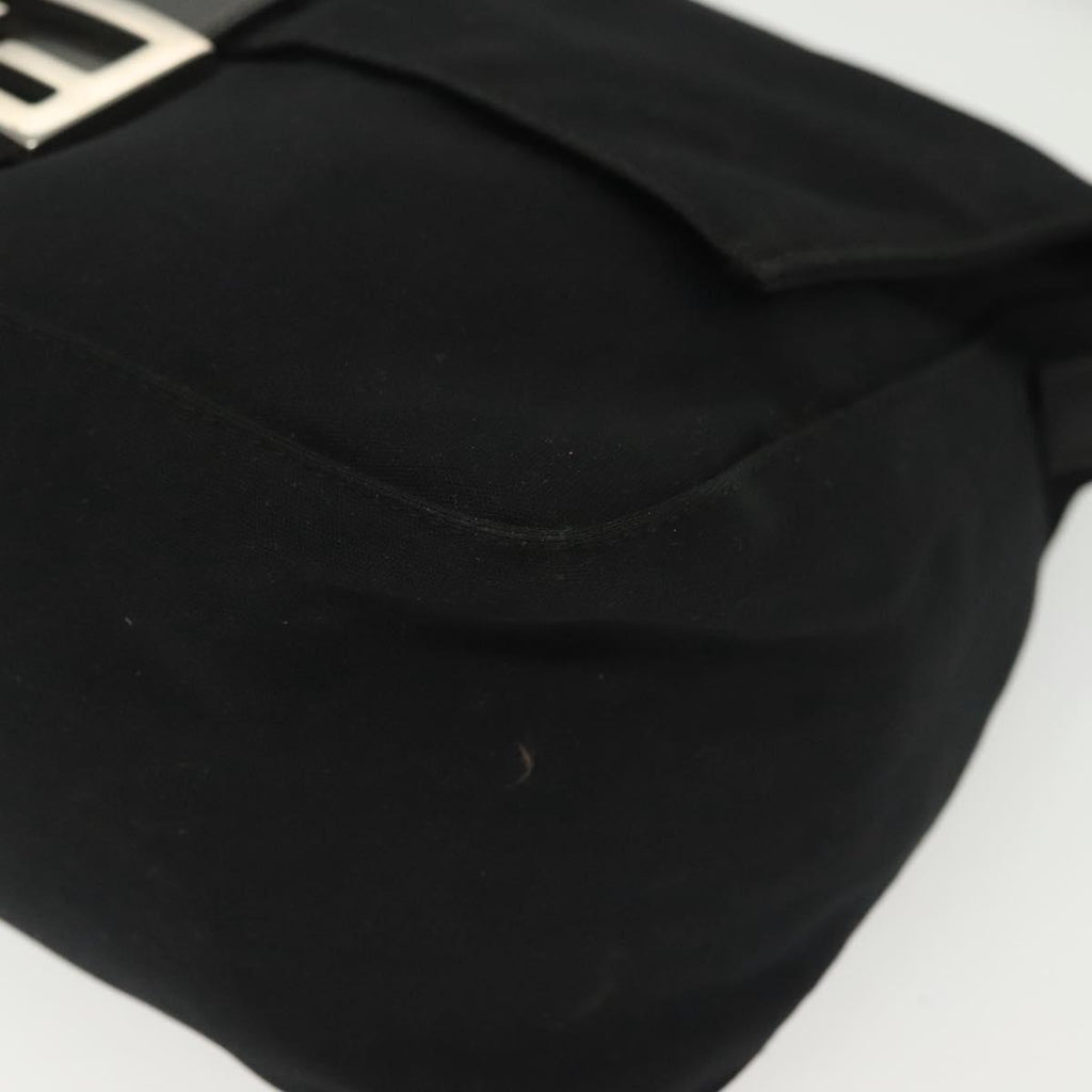 FENDI mamma baguette black shoulder bag