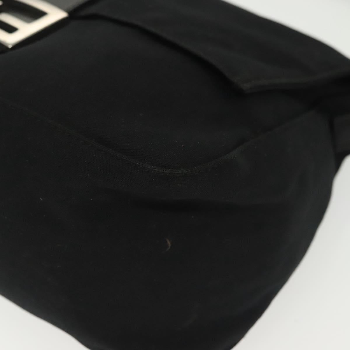 FENDI mamma baguette black shoulder bag