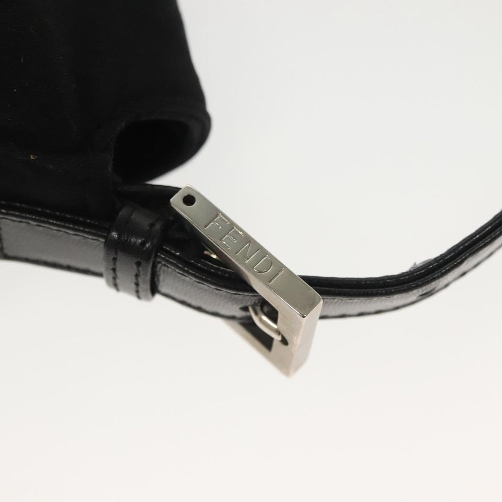 FENDI mamma baguette black shoulder bag