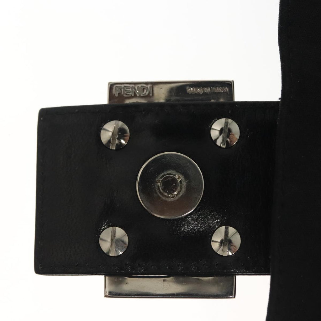 FENDI mamma baguette black shoulder bag