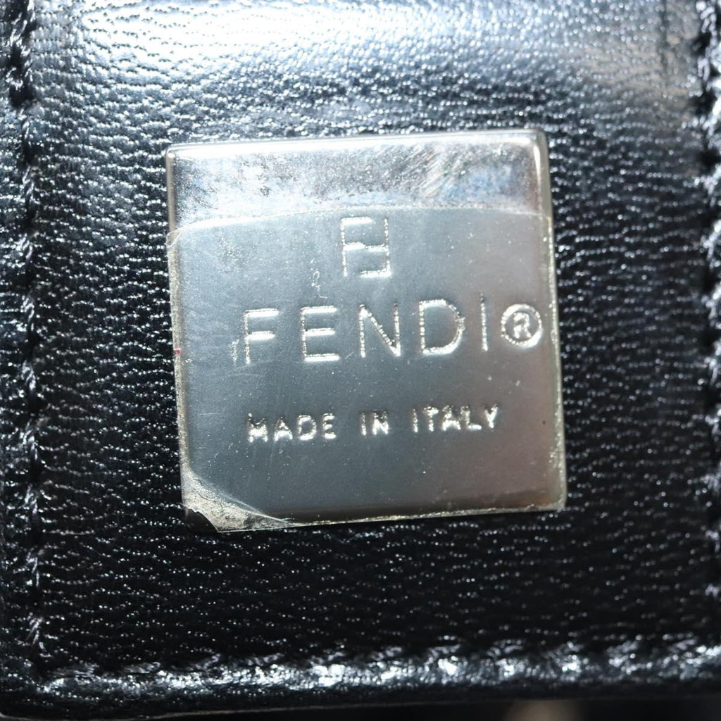 FENDI mamma baguette black shoulder bag