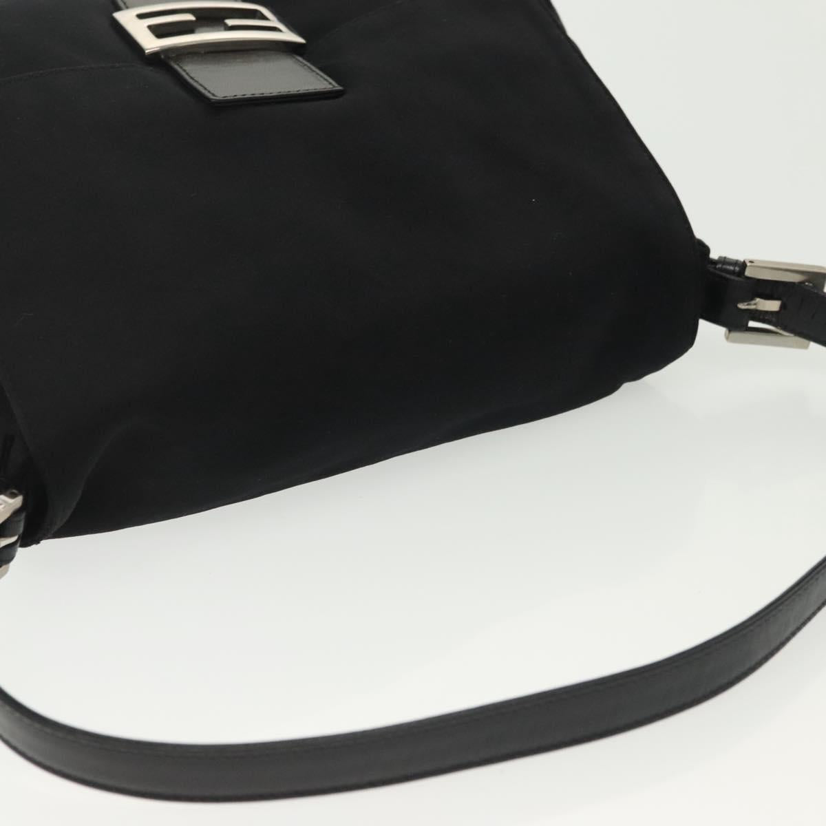 FENDI mamma baguette black shoulder bag