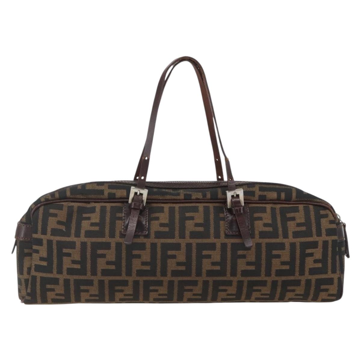 FENDI zucca canvas hand bag