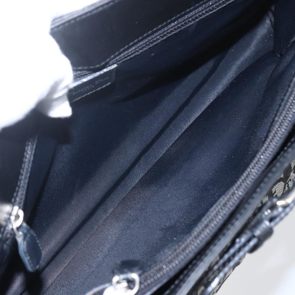 Christian Dior trotter canvas hand bag