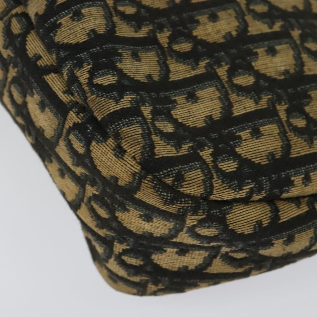 Christian Dior trotter canvas shoulder bag