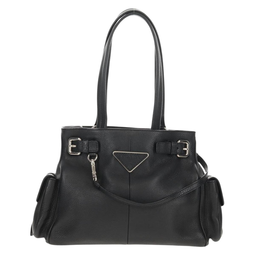 PRADA shoulder bag leather