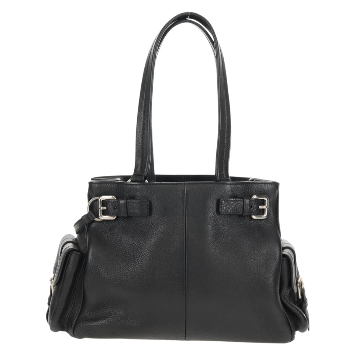 PRADA shoulder bag leather