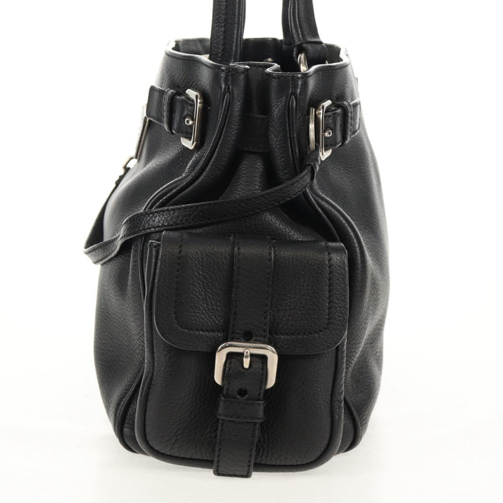 PRADA shoulder bag leather