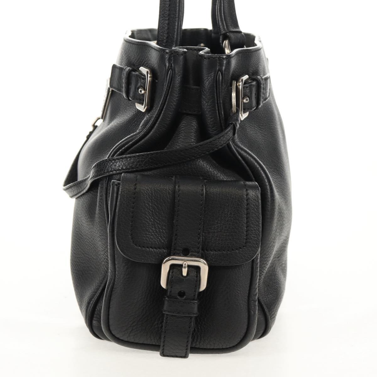 PRADA shoulder bag leather