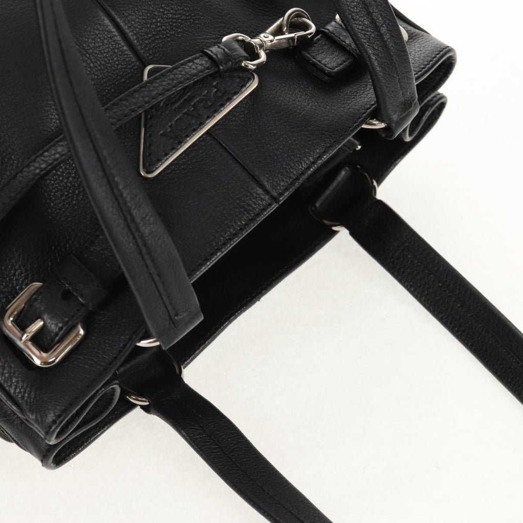 PRADA shoulder bag leather