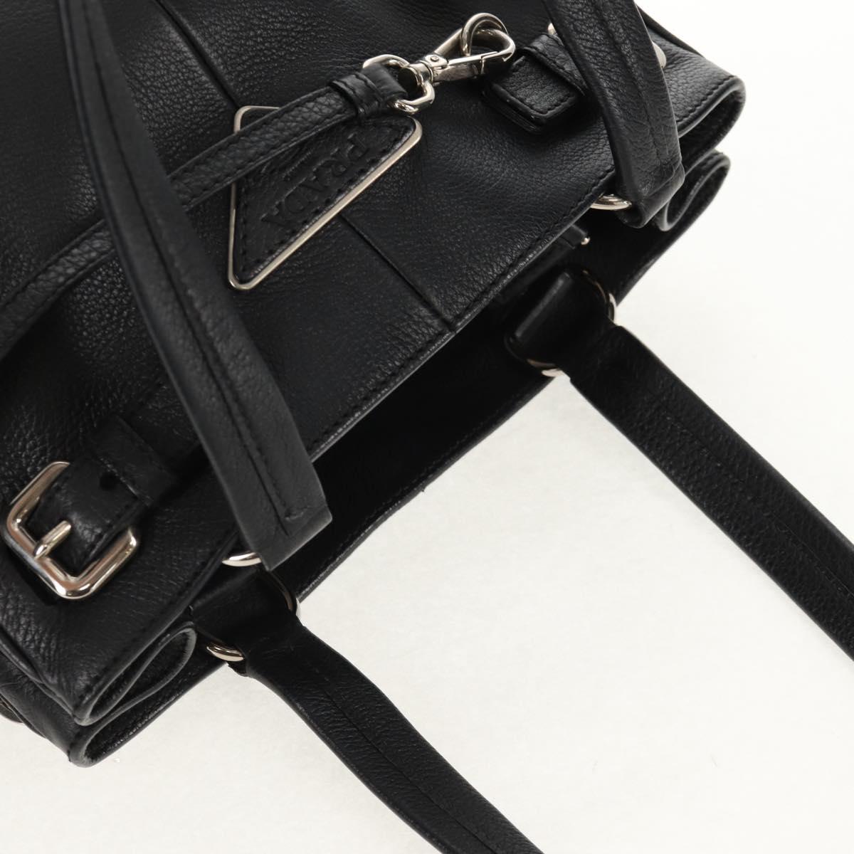 PRADA shoulder bag leather
